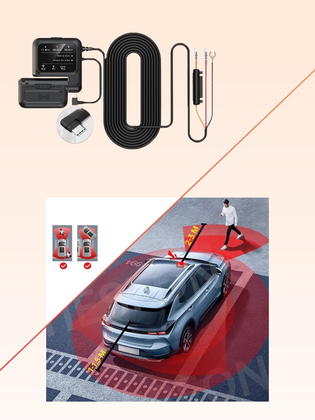 Dashcam | Kit Radar TiESFONG