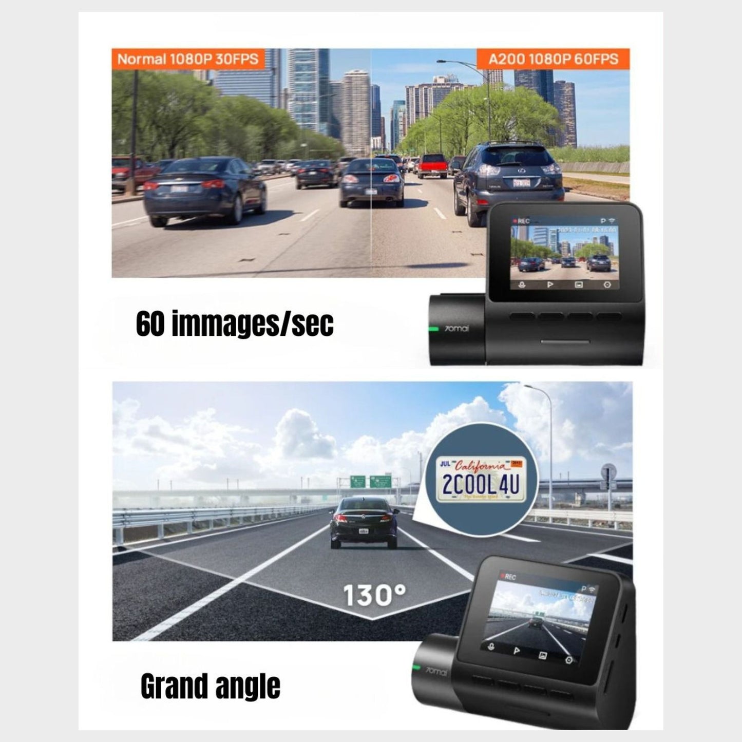 Dashcam 70mai A200