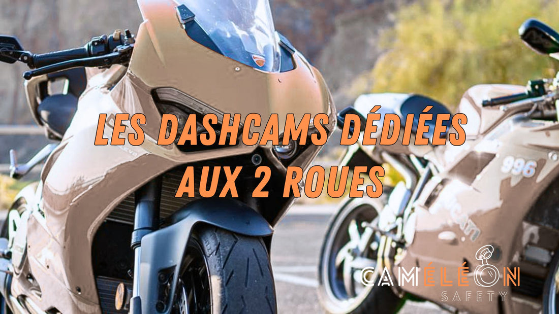 article de blog concernant les dashcams dédiées aux deux roues moto et vélo article publié par la société Caméléon safety