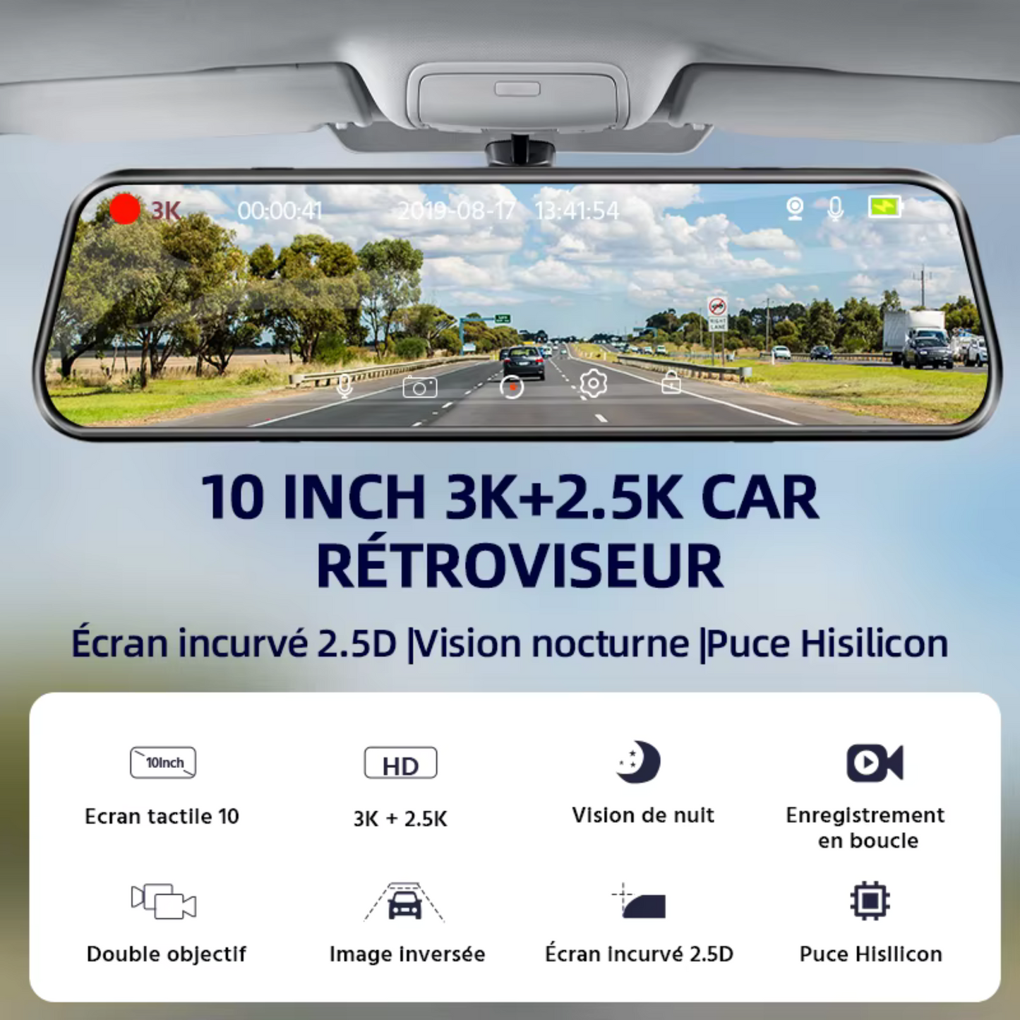 Dashcam E-ACE A38