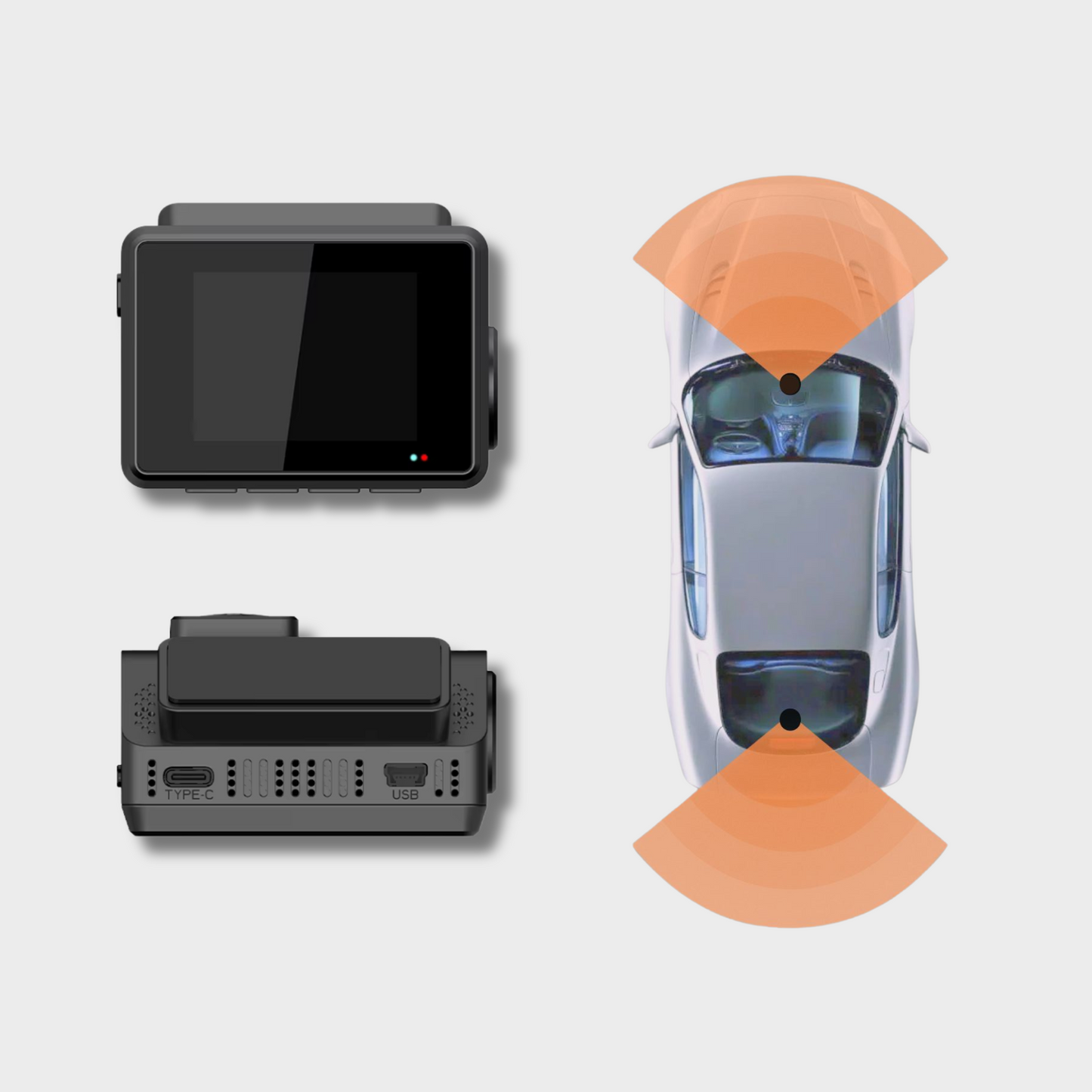 Dashcam EKIY M700B